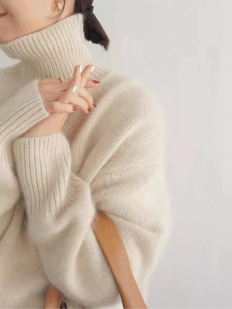 Nele Luxe Turtleneck Sweater, Lily & Sam, image 3