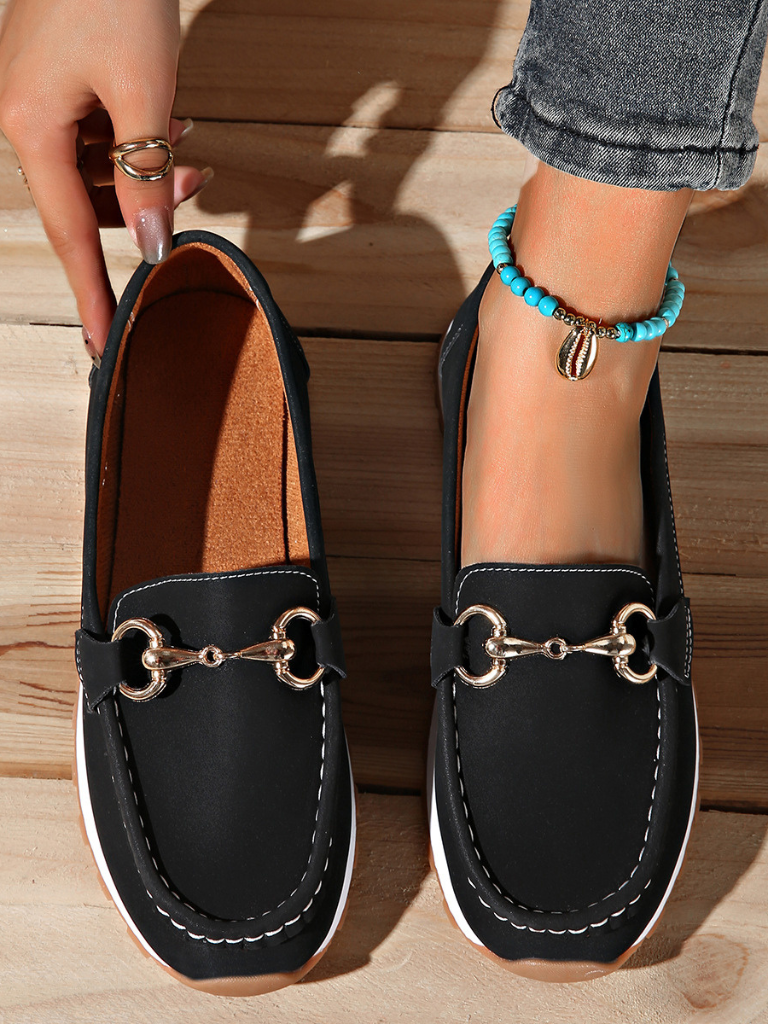 Isla Chain Detail Loafers, Lily & Sam, image 5