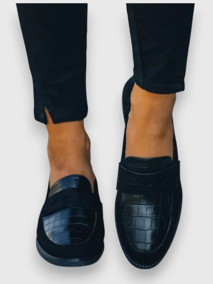 Ava Croc Detail Loafers, Lily & Sam, image 4