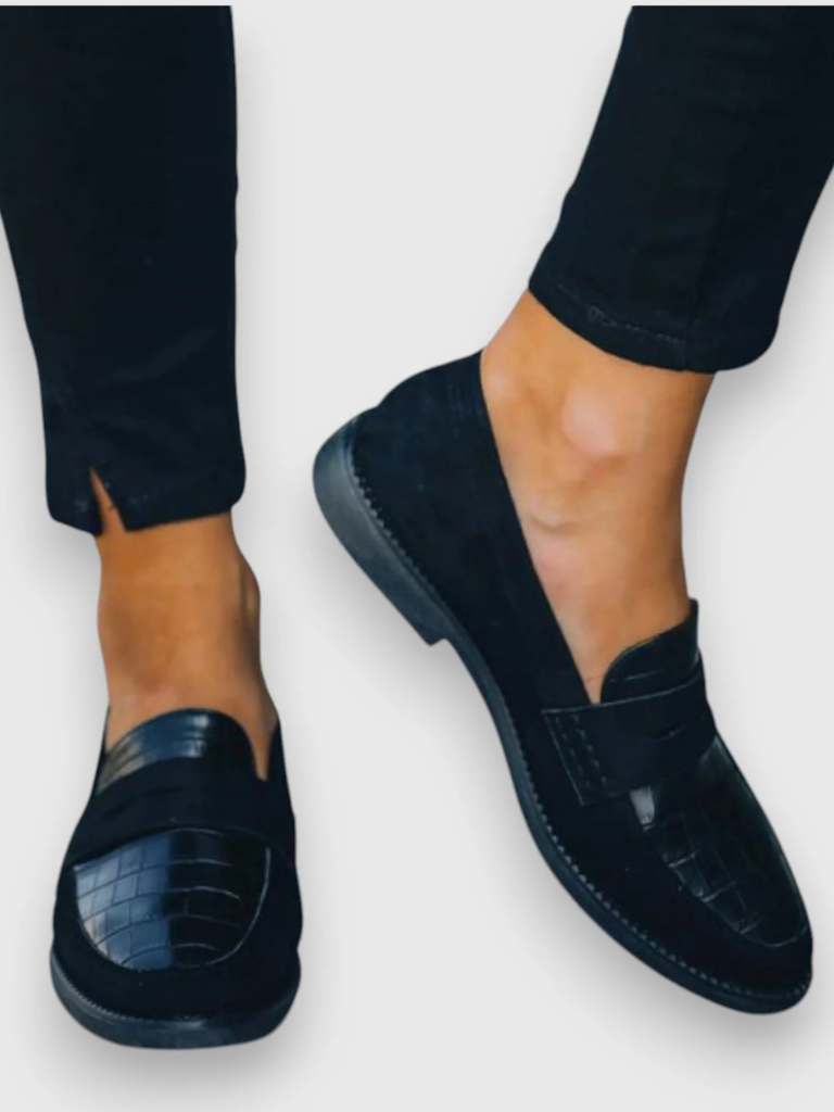 Ava Croc Detail Loafers, Lily & Sam, image 3
