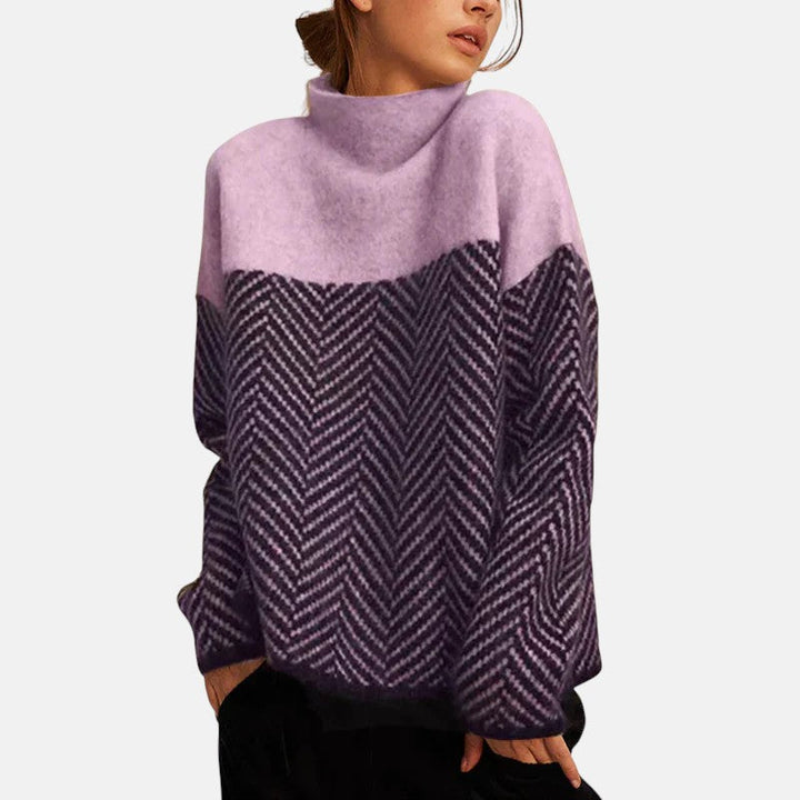 Herringbone Knit Sweater, Lily & Sam, image 3