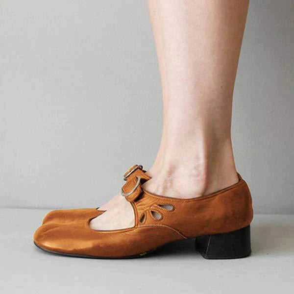 Stylish Leather Sandals, Lily & Sam, image 6