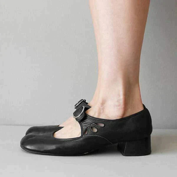 Stylish Leather Sandals, Lily & Sam, image 2