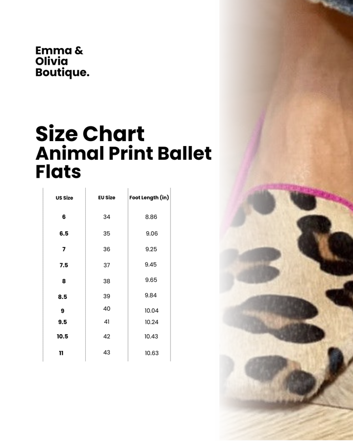 Chic Animal Print Ballet Flats, Lily & Sam, image 4