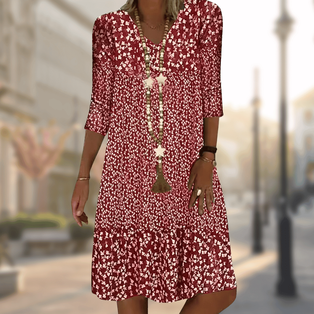 Dress With Print, Lily & Sam, image 2