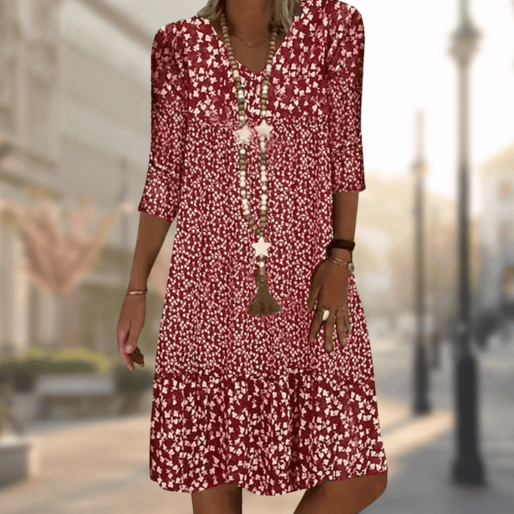 Dress With Print, Lily & Sam, image 2