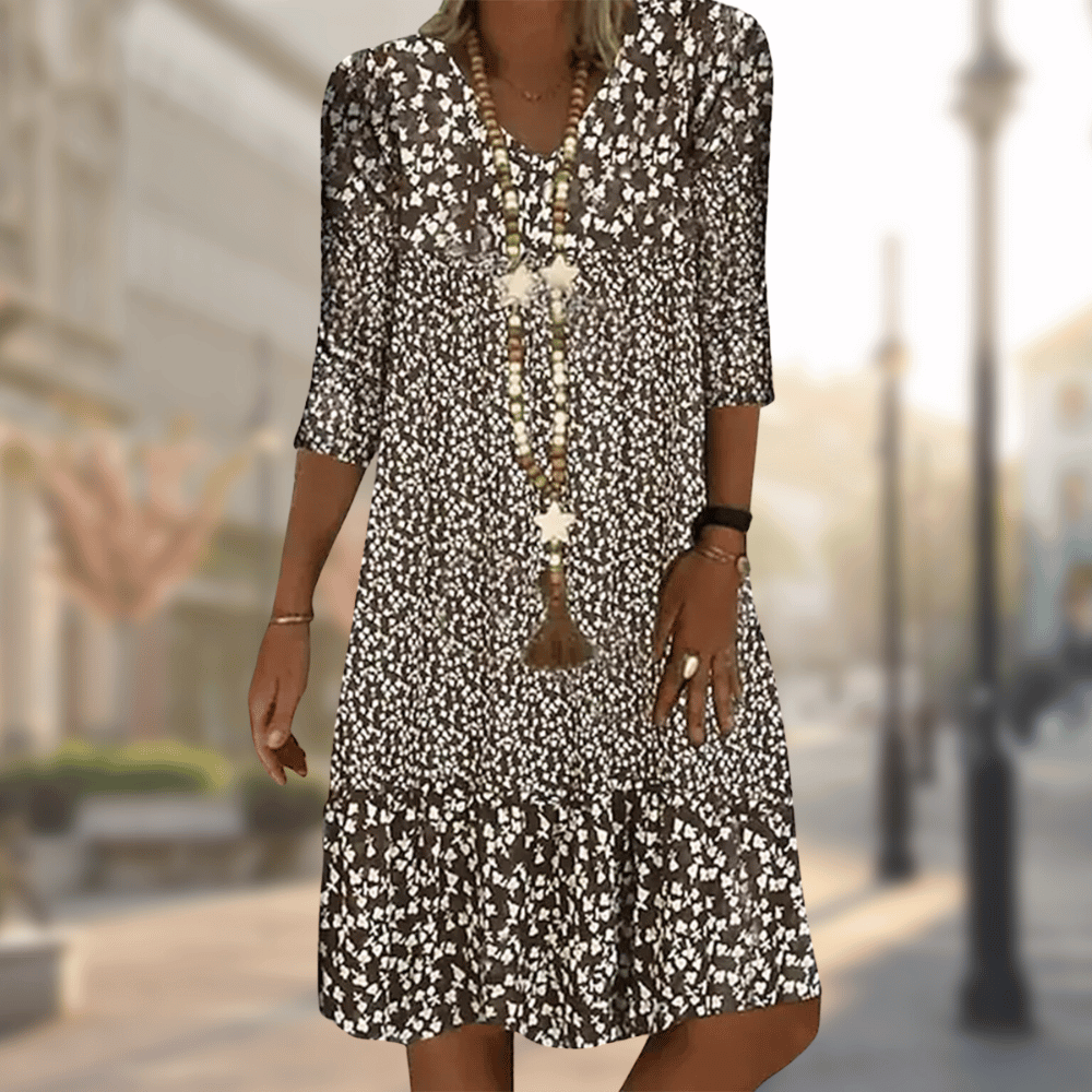 Dress With Print, Lily & Sam, image 3