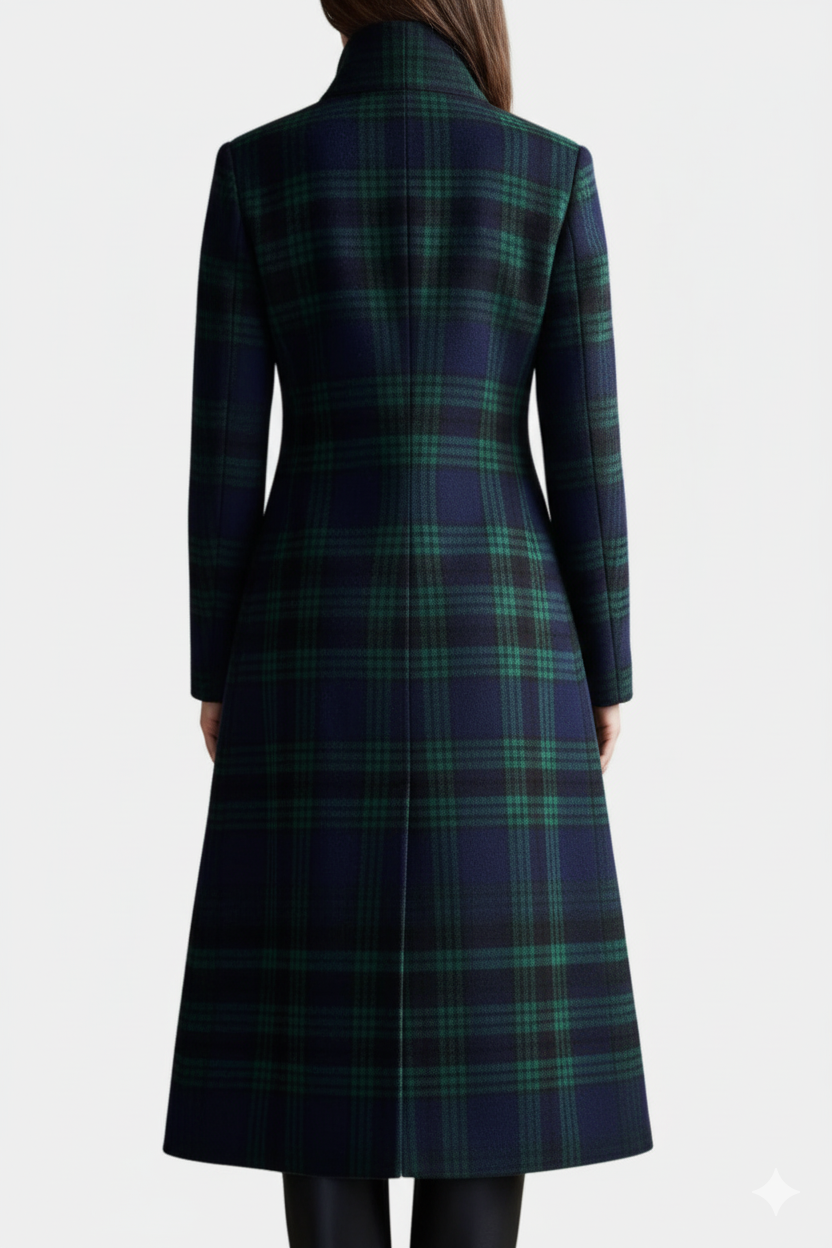 Timeless Plaid Coat, Lily & Sam, image 2