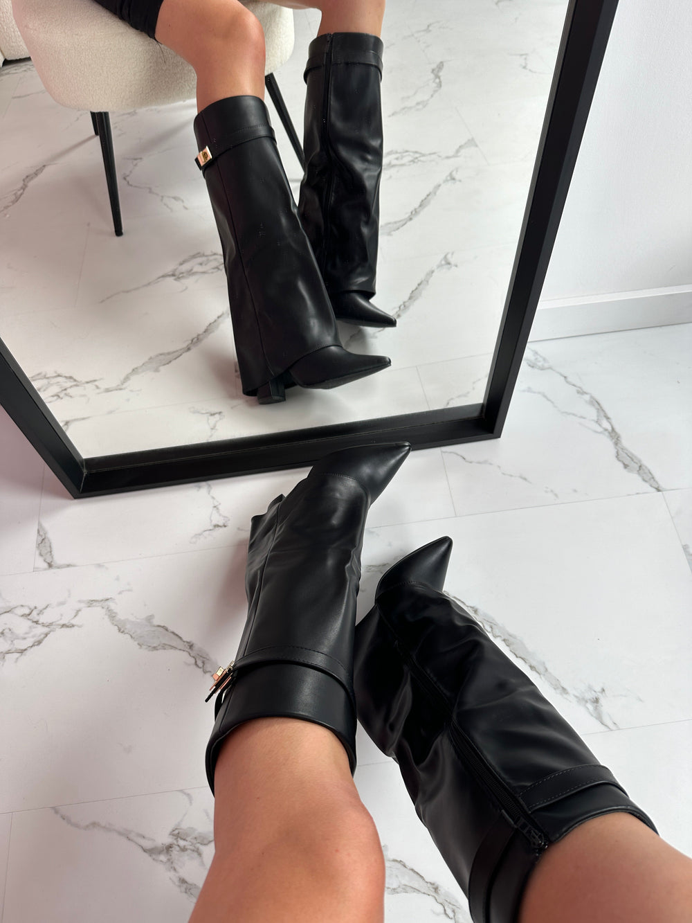 Shark Leather Boots, Lily & Sam, image 2