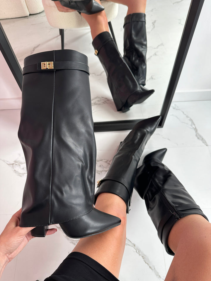 Shark Leather Boots, Lily & Sam, image 1