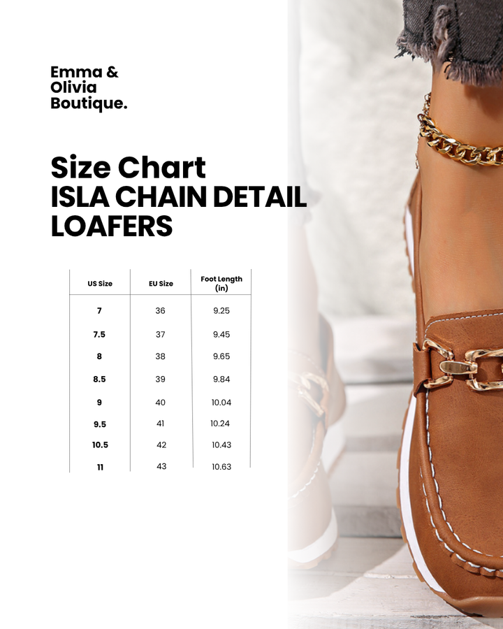 Isla Chain Detail Loafers, Lily & Sam, image 8