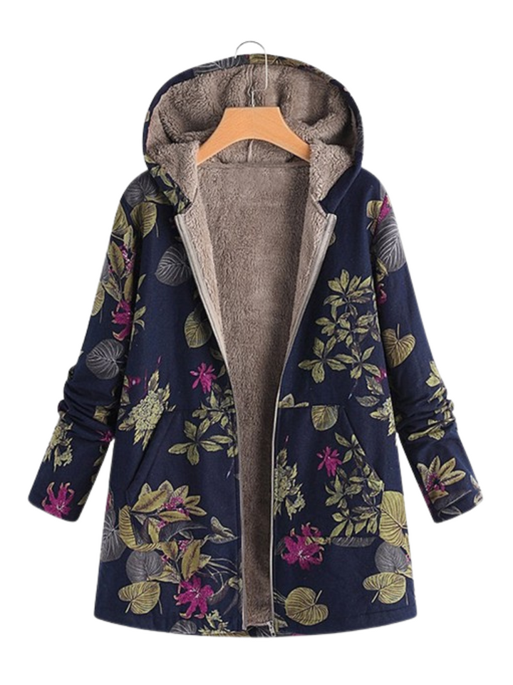 Aurora Cozy Print Coat, Lily & Sam, image 4