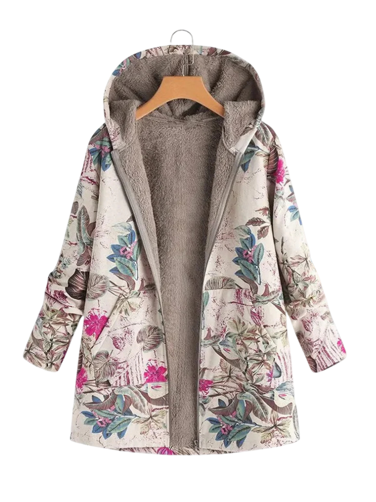 Aurora Cozy Print Coat, Lily & Sam, image 3