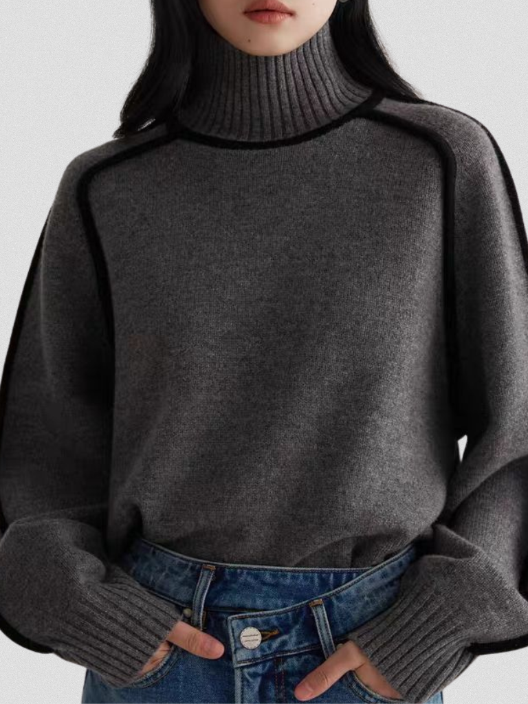 Eloise Contrast Sweater, Lily & Sam, image 15