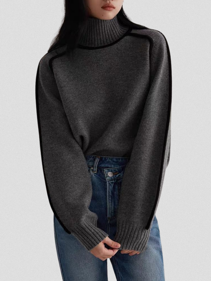 Eloise Contrast Sweater, Lily & Sam, image 14