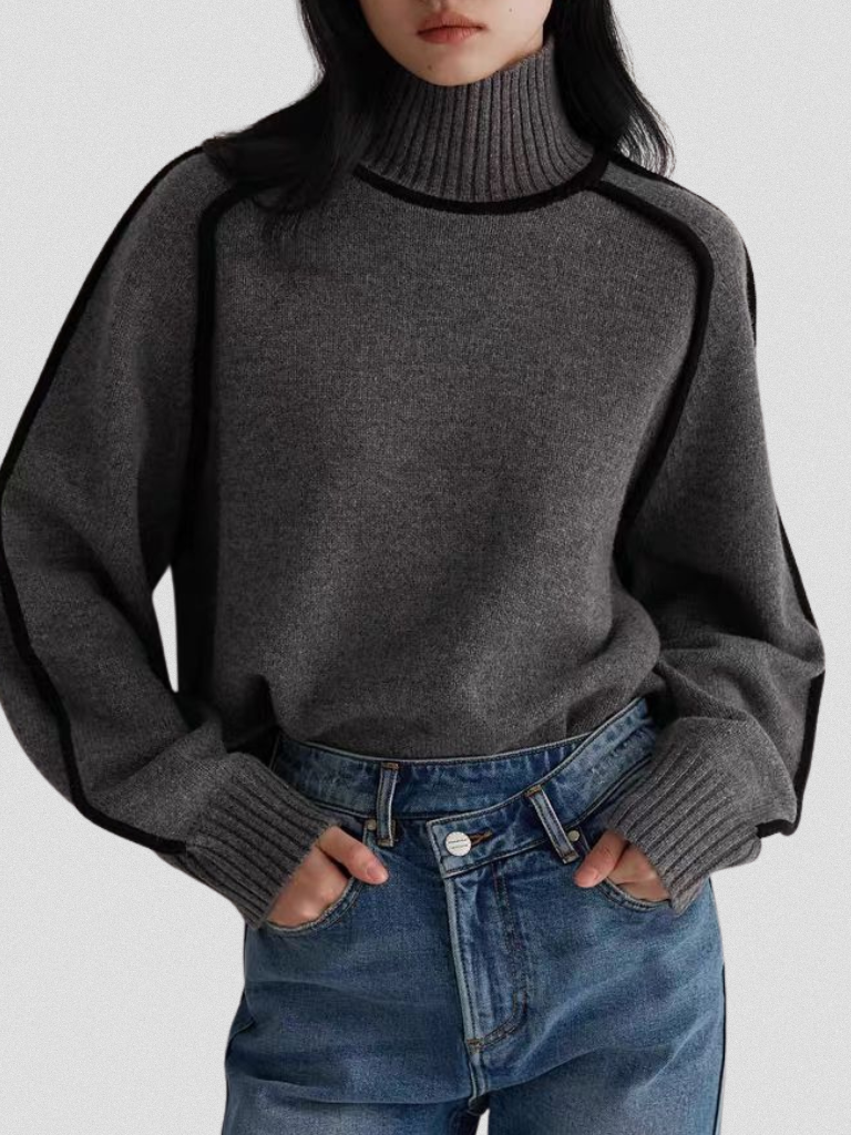 Eloise Contrast Sweater, Lily & Sam, image 12