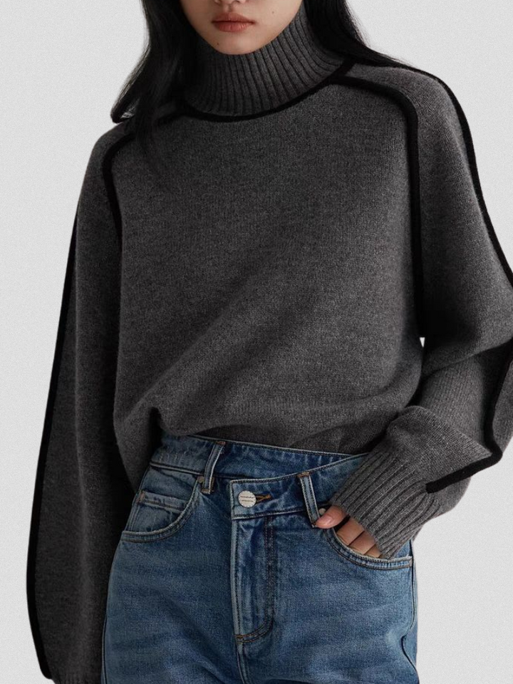 Eloise Contrast Sweater, Lily & Sam, image 13