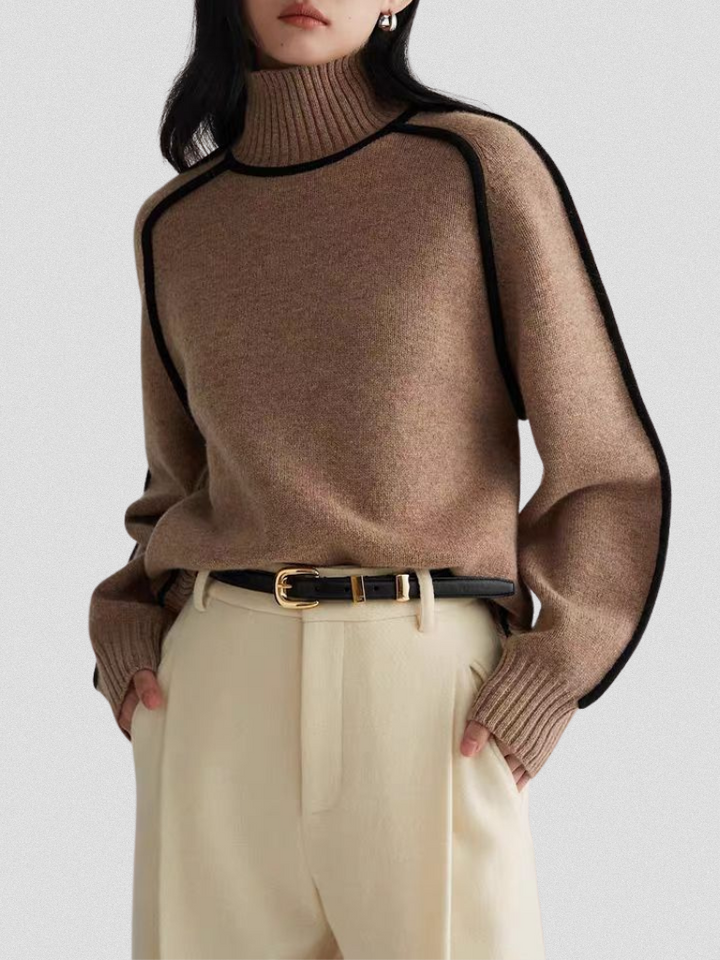Eloise Contrast Sweater, Lily & Sam, image 10