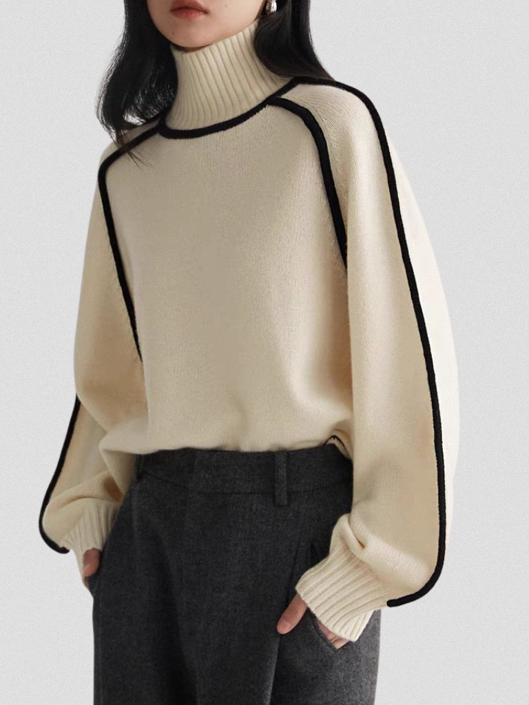 Eloise Contrast Sweater, Lily & Sam, image 8