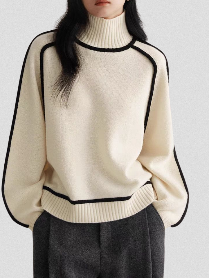 Eloise Contrast Sweater, Lily & Sam, image 6