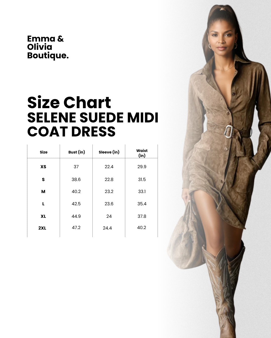 Selene Suede Midi Coat Dress, Lily & Sam, image 10
