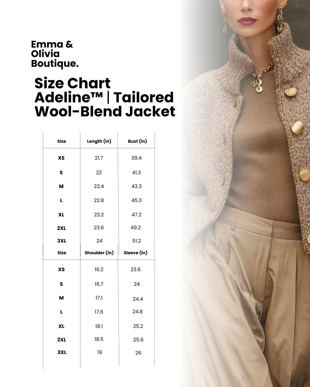 Tailored Wool Blend Jacket, Lily & Sam, image 5