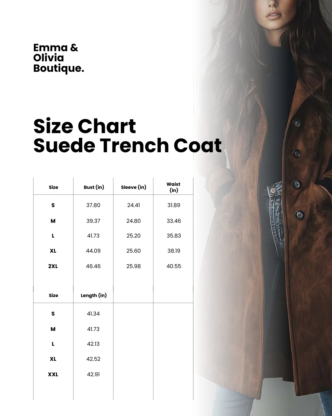 Vintage Suede Trench Coat, Lily & Sam, image 6