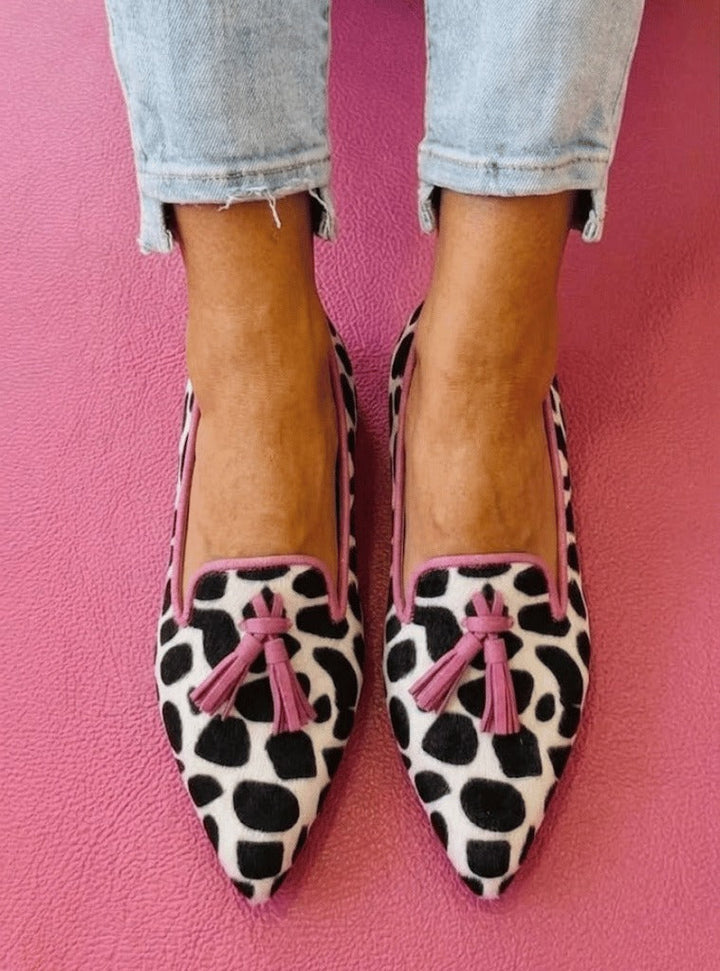 Pointed Loafer With Tassels, Lily & Sam, image 1