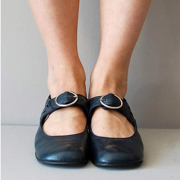 Stylish Leather Sandals, Lily & Sam, image 8