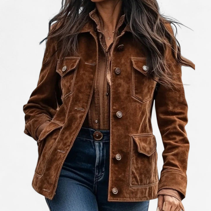 Refined Button Front Jacket, Lily & Sam, image 1