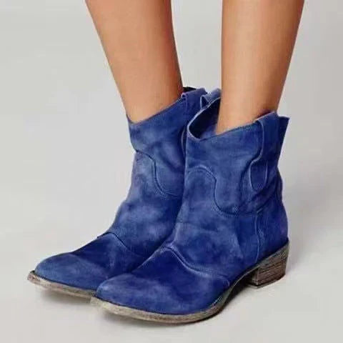 Harley Vintage Cowboy Ankle Boots, Lily & Sam, image 7