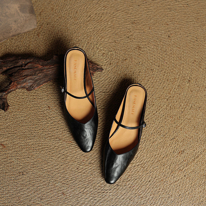 Thea Genuine Leather Mules, Lily & Sam, image 23