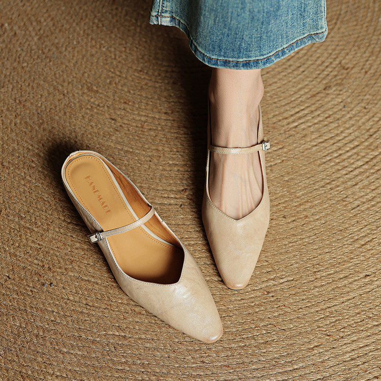 Thea Genuine Leather Mules, Lily & Sam, image 3