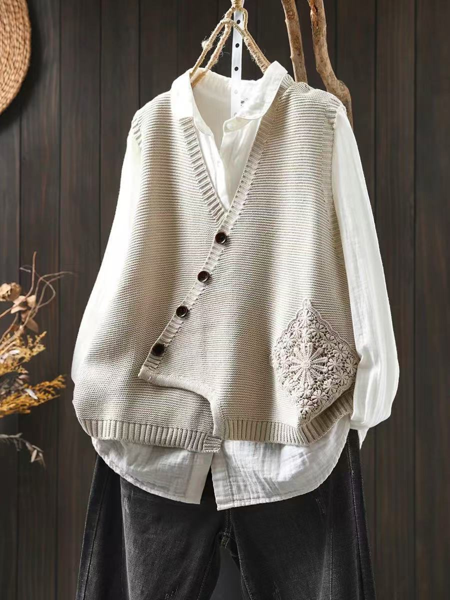Knit Vest, Lily & Sam, image 2