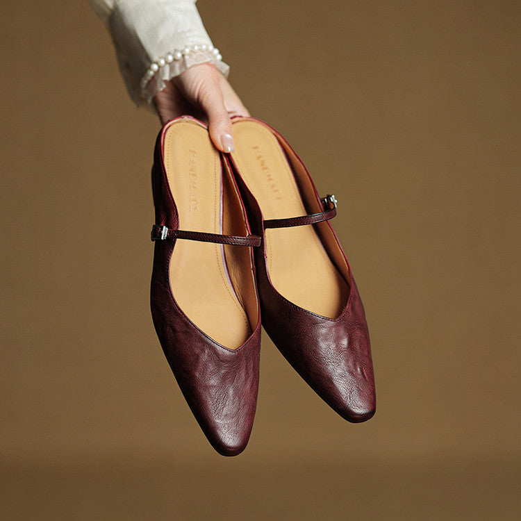 Thea Genuine Leather Mules, Lily & Sam, image 11