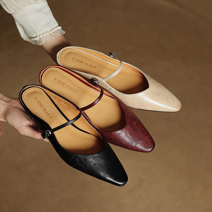 Thea Genuine Leather Mules, Lily & Sam, image 7
