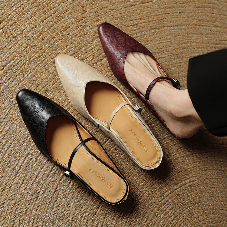Thea Genuine Leather Mules, Lily & Sam, image 17