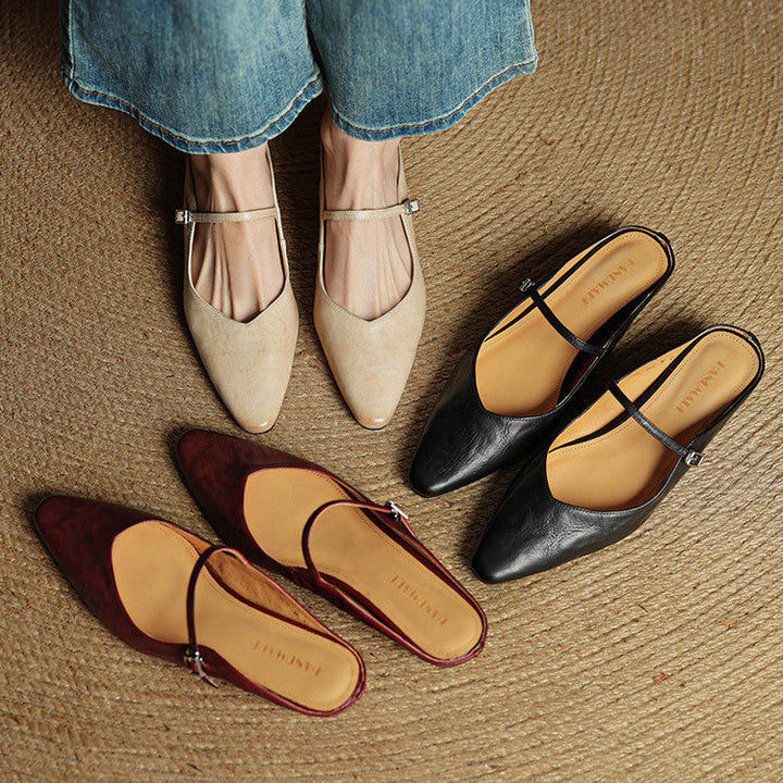 Thea Genuine Leather Mules, Lily & Sam, image 25