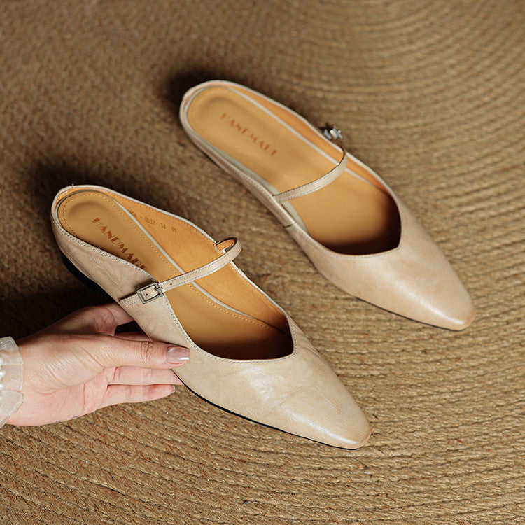 Thea Genuine Leather Mules, Lily & Sam, image 4