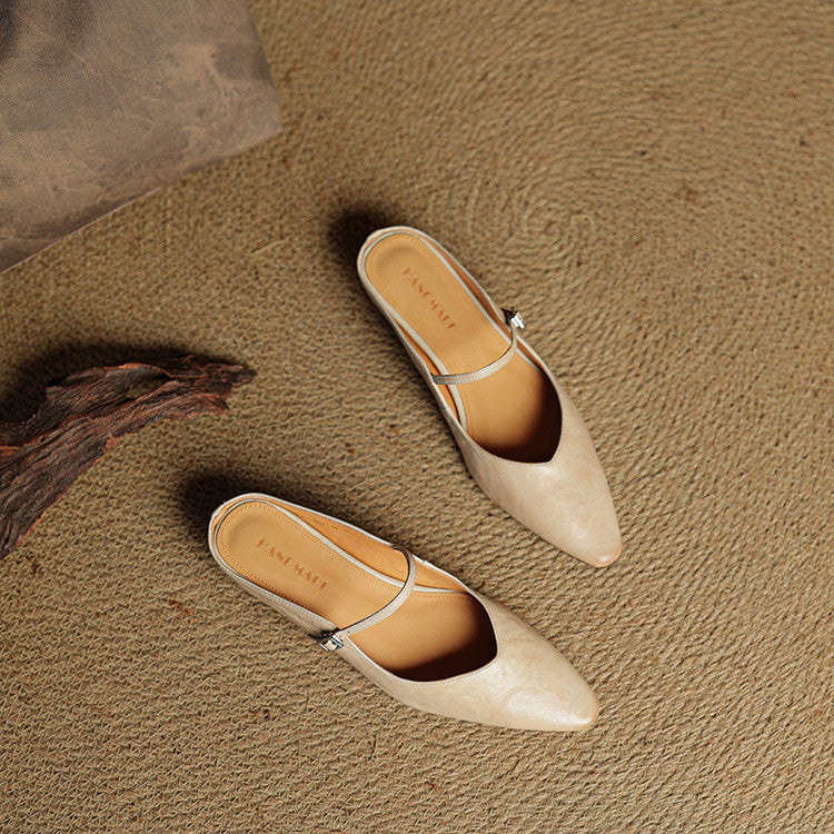 Thea Genuine Leather Mules, Lily & Sam, image 6