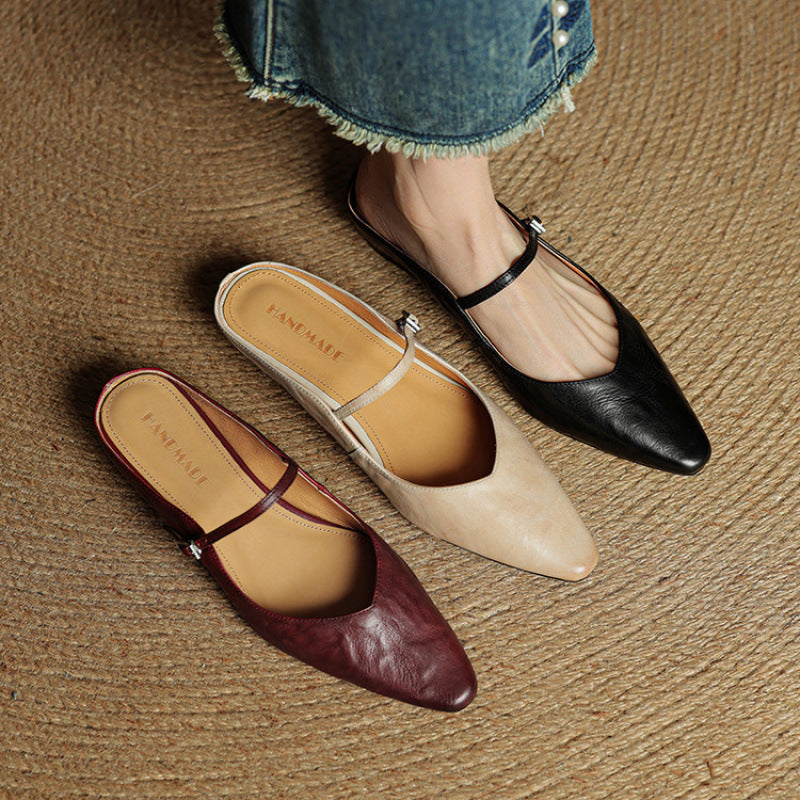 Thea Genuine Leather Mules, Lily & Sam, image 24