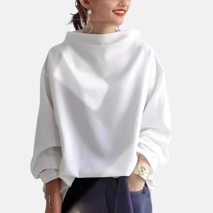 Chic High Neck Sweater, Lily & Sam, image 3