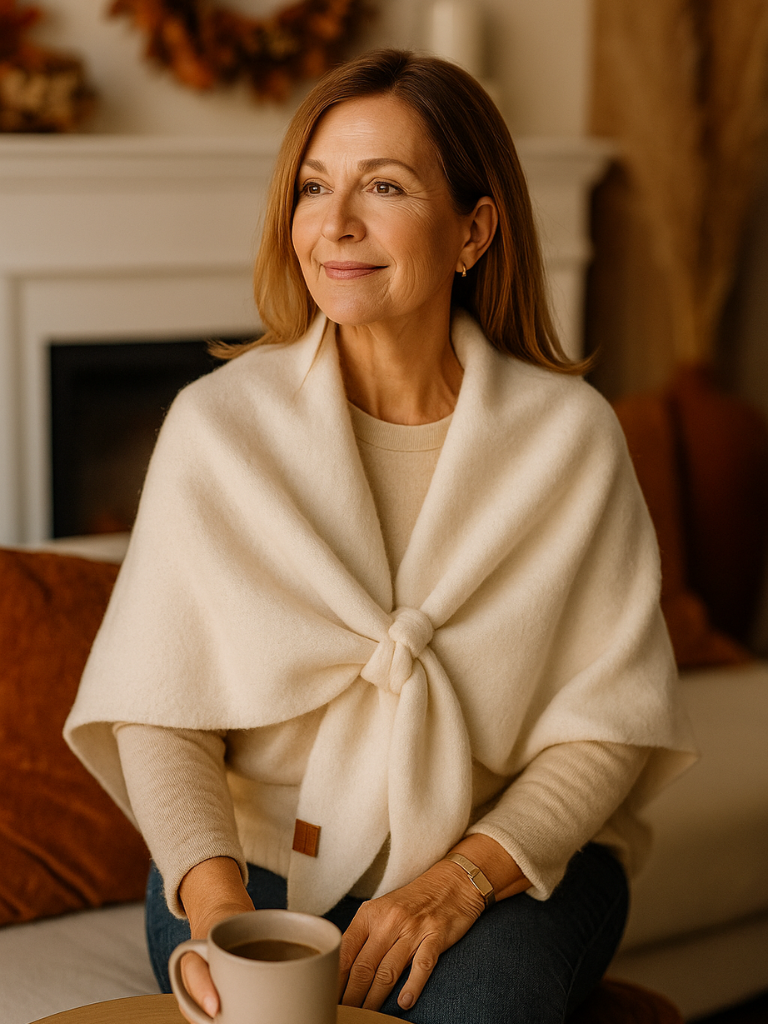 Merla Autumn Wrap, Lily & Sam, image 3