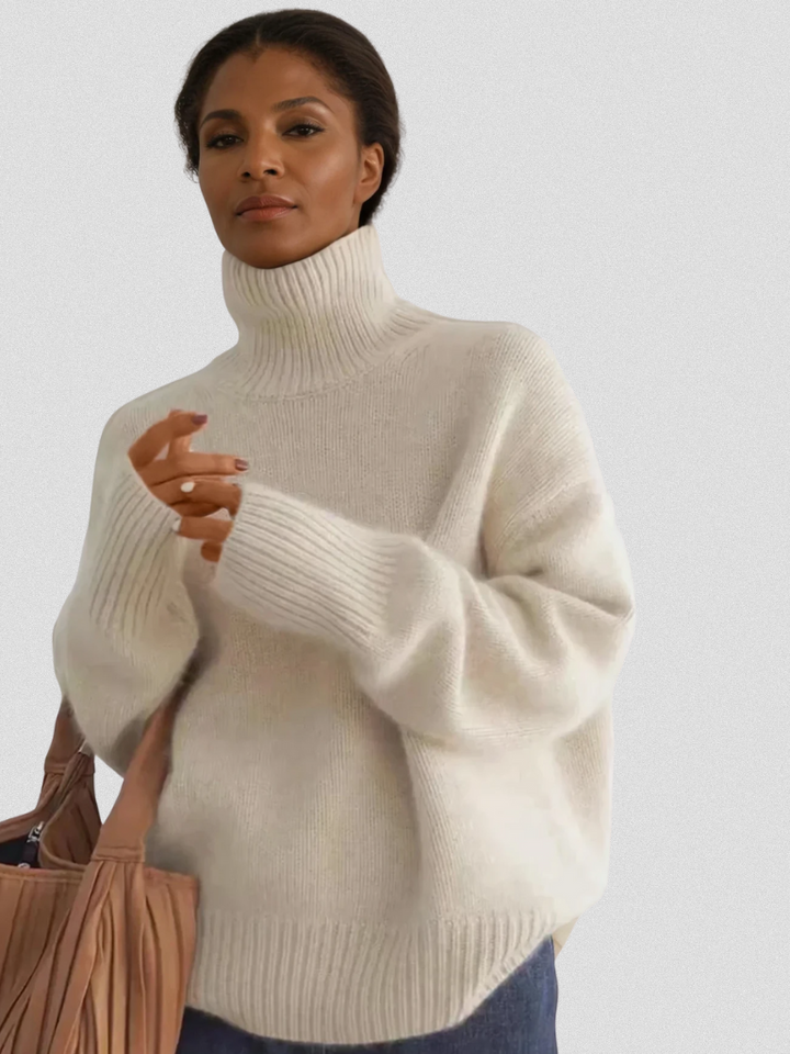 Nele Luxe Turtleneck Sweater, Lily & Sam, image 1