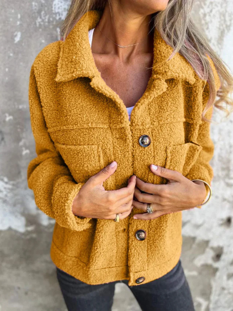 Sandra Cozy Sherpa Jacket, Lily & Sam, image 1