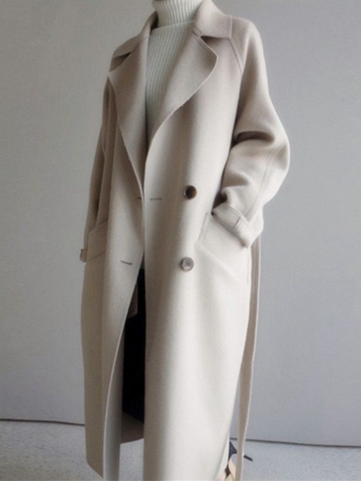 Thalina Classic Longline Coat, Lily & Sam, image 1