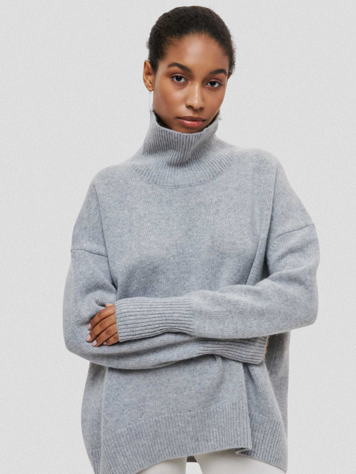 Elena High Collar Knit Sweater, Lily & Sam, image 12