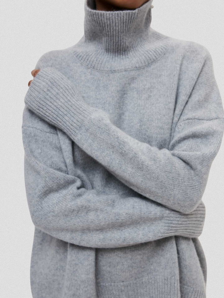 Elena High Collar Knit Sweater, Lily & Sam, image 13
