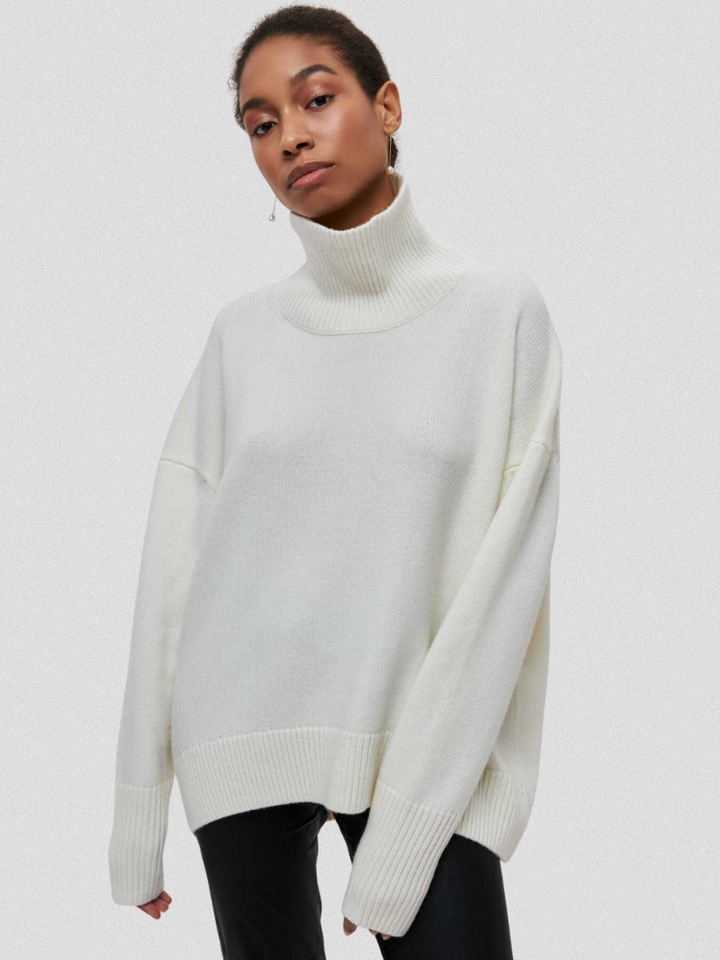 Elena High Collar Knit Sweater, Lily & Sam, image 6