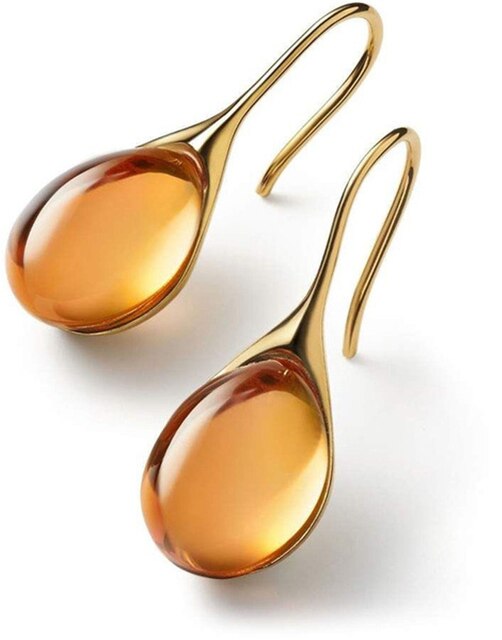 Chic Crystal Dangle Earrings